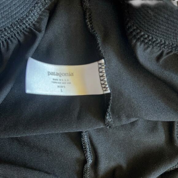 Patagonia Capilene Thermal Pants Men's L 36–38 Black Base Layer USA Made Outdoor - Picture 6 of 9